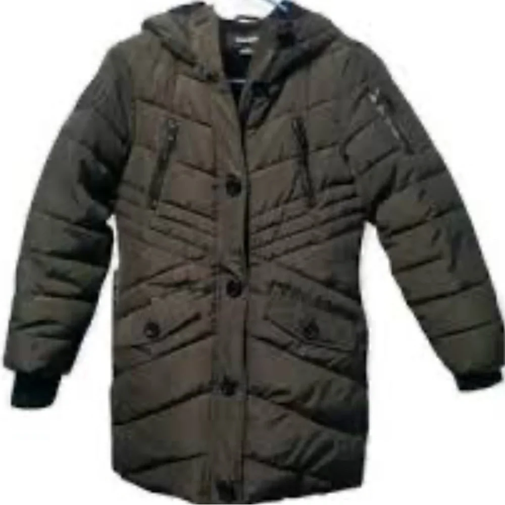 Diesel Girls Puffer Coat  Parka Hooded